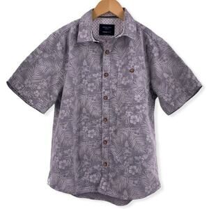 Level Ten Grey Tropical Print‎ Medium 10/12